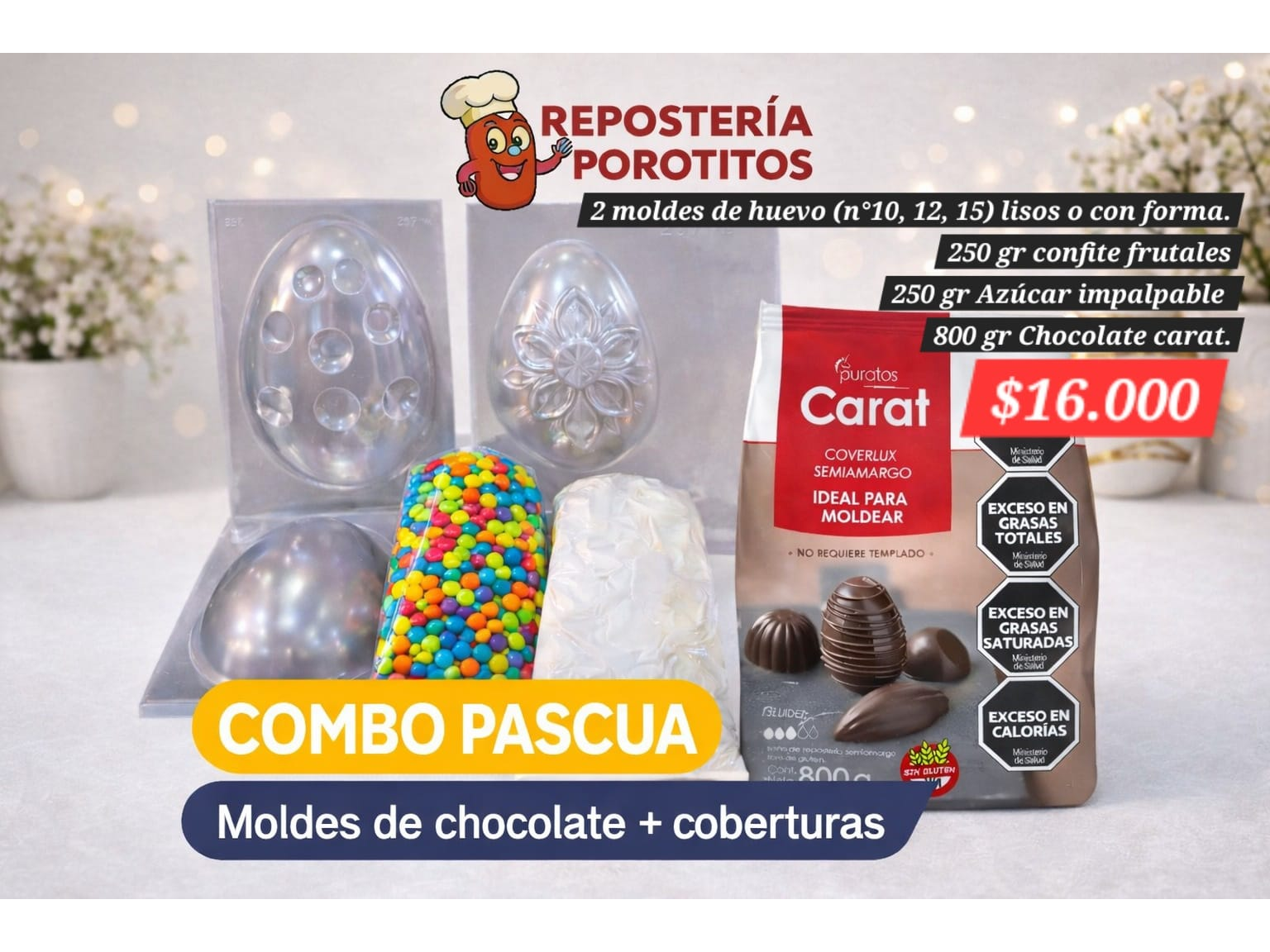 combo pascua carat 800g