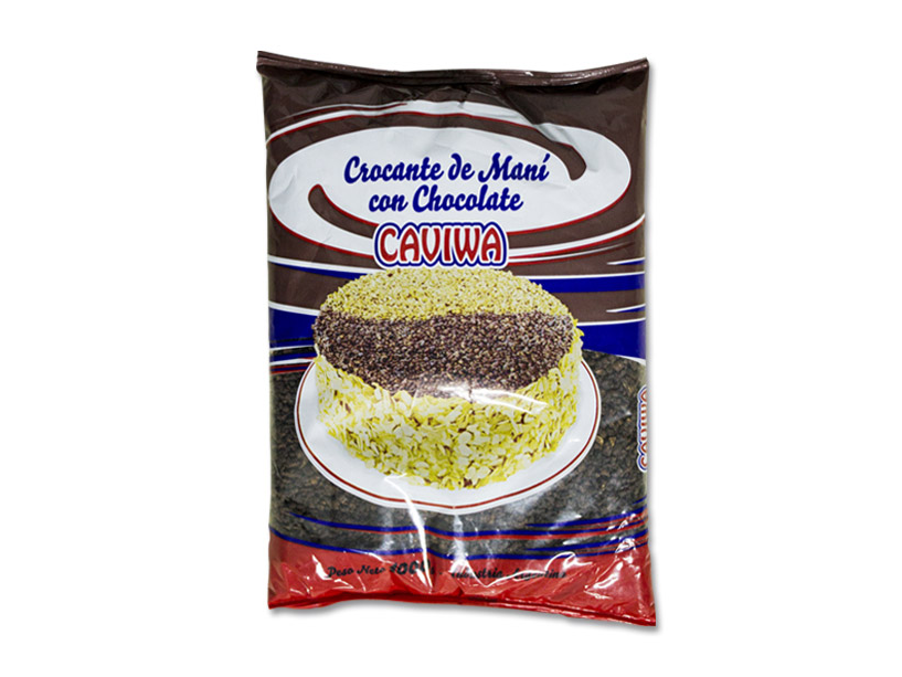 crocante de mani sabor chocolate 1kg