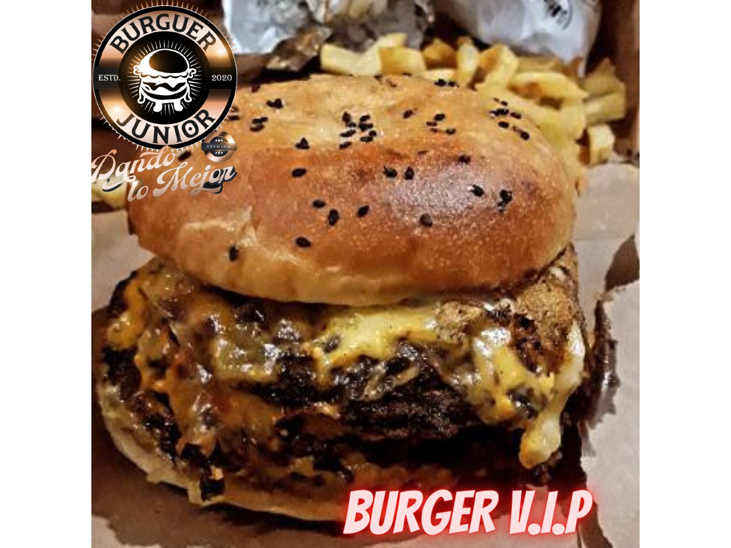 ARMA TU BURGER  V.I.P TRIPLE