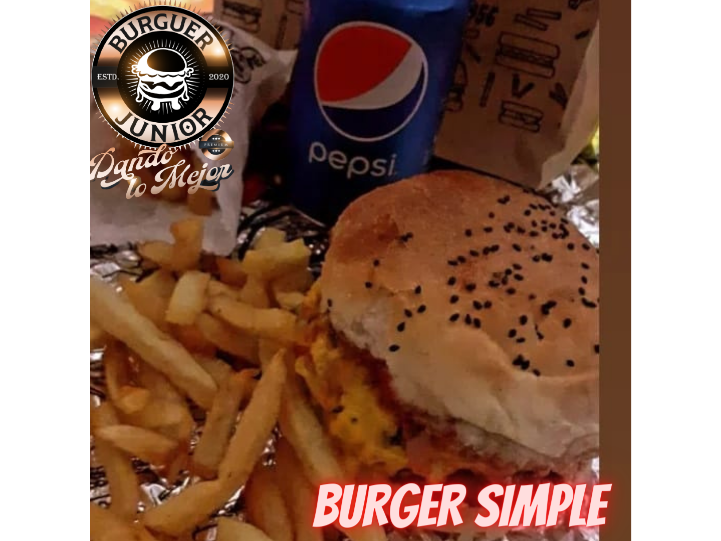 ARMA TU BURGER SIMPLE