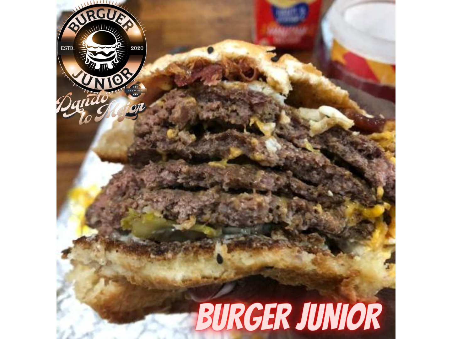 ARMA TU BURGER JUNIOR CUADRUPLE