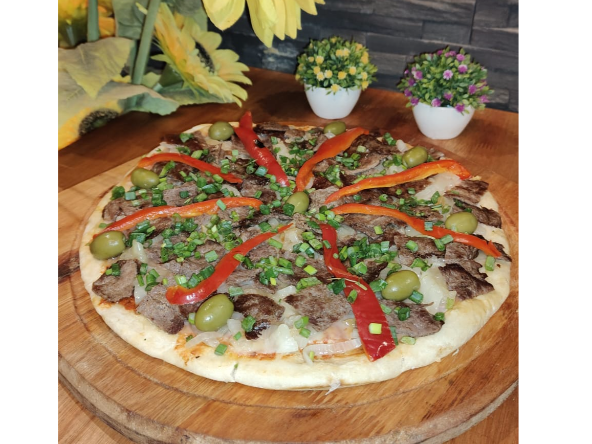 PIZZA DE CARNE DE LOMO