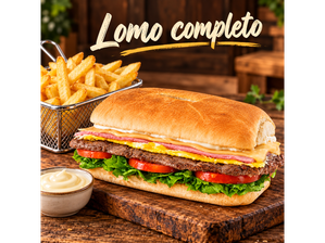 LOMO COMPLETO CON PAPAS de Burguer junior