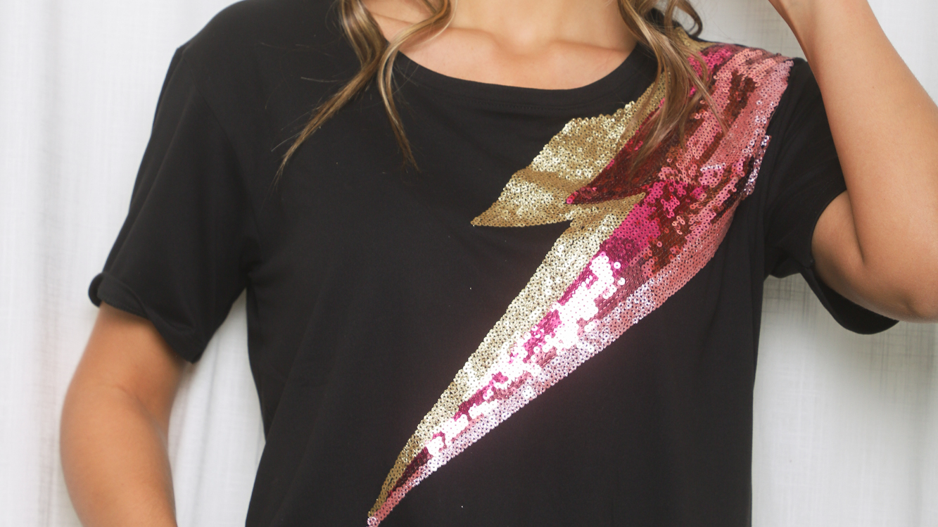 REMERAS STRASS - BORDADAS