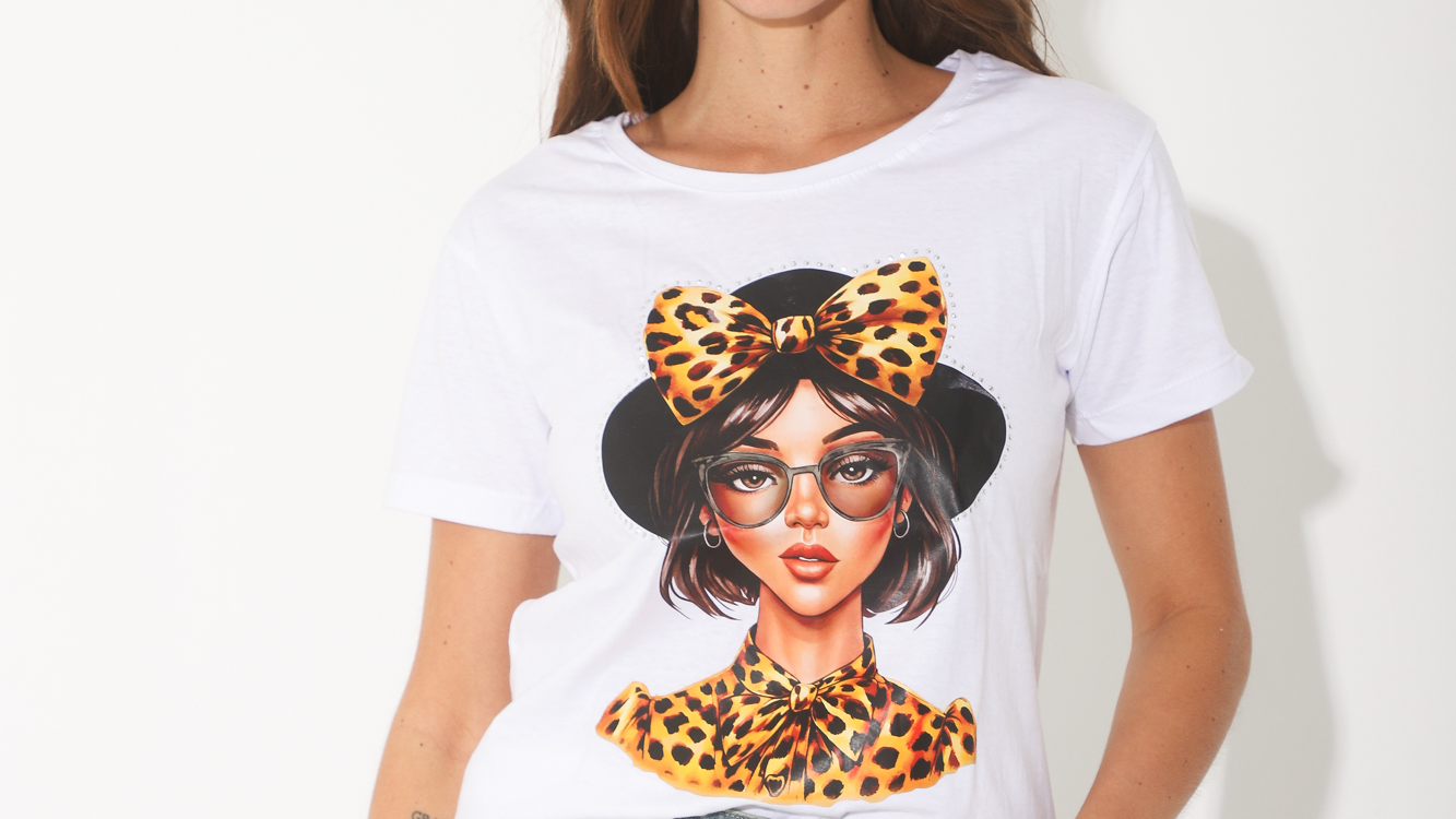 REMERAS STRASS - BORDADAS