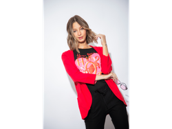 Blazer Elastizado Rojo Art.200000