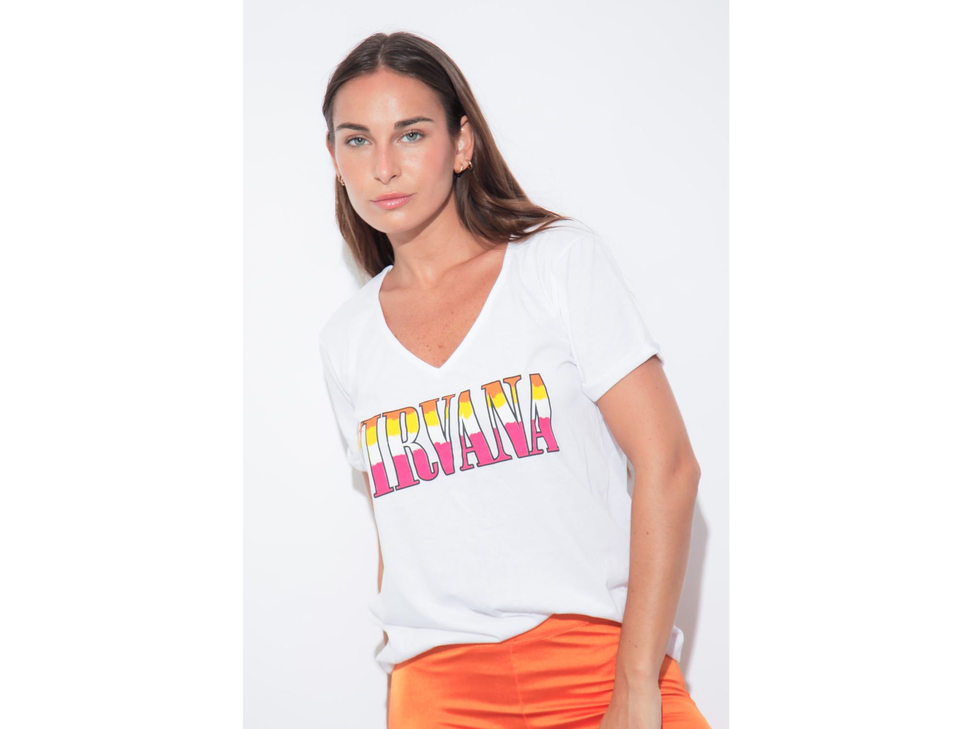 Remera nirvana multicolor V Art 100459