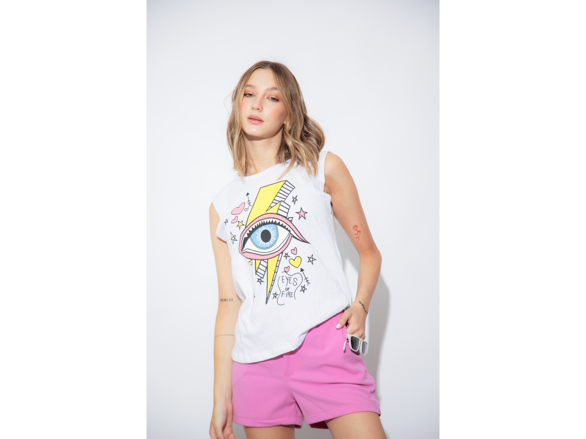 Musculosa Ojo Rayo Art.100132