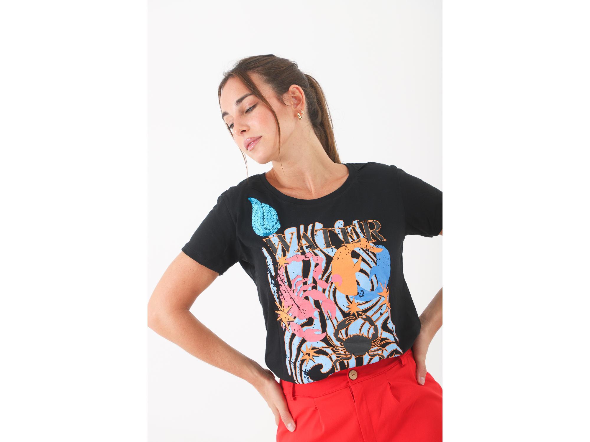 Remera Elementos Water Art 101702