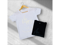 Remera Be happy Art 101763