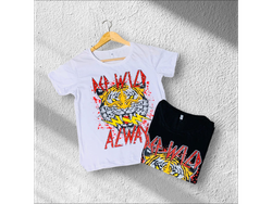 Remera Def wild tigre Art 101762