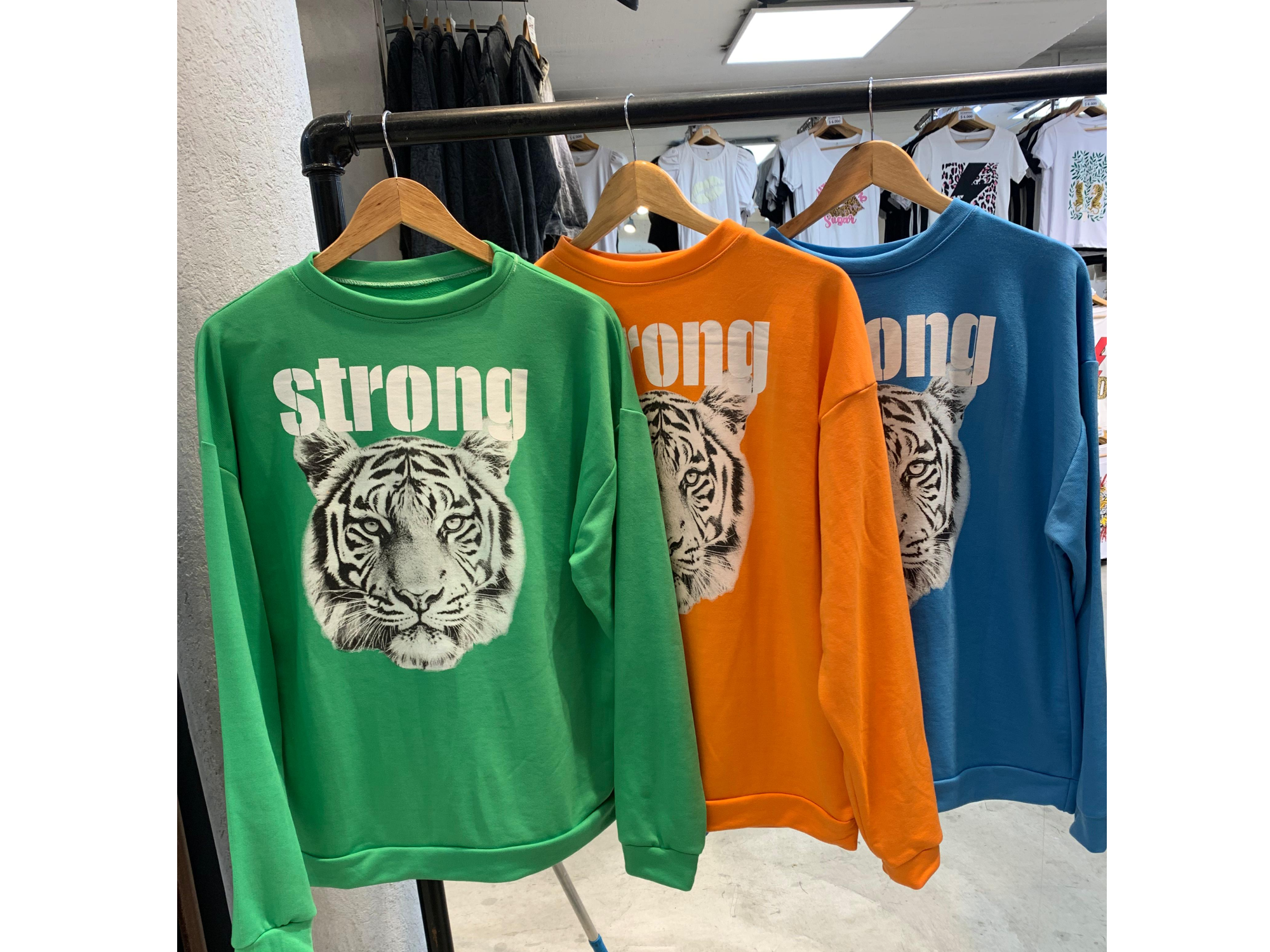 Buzo rústico tigre strong