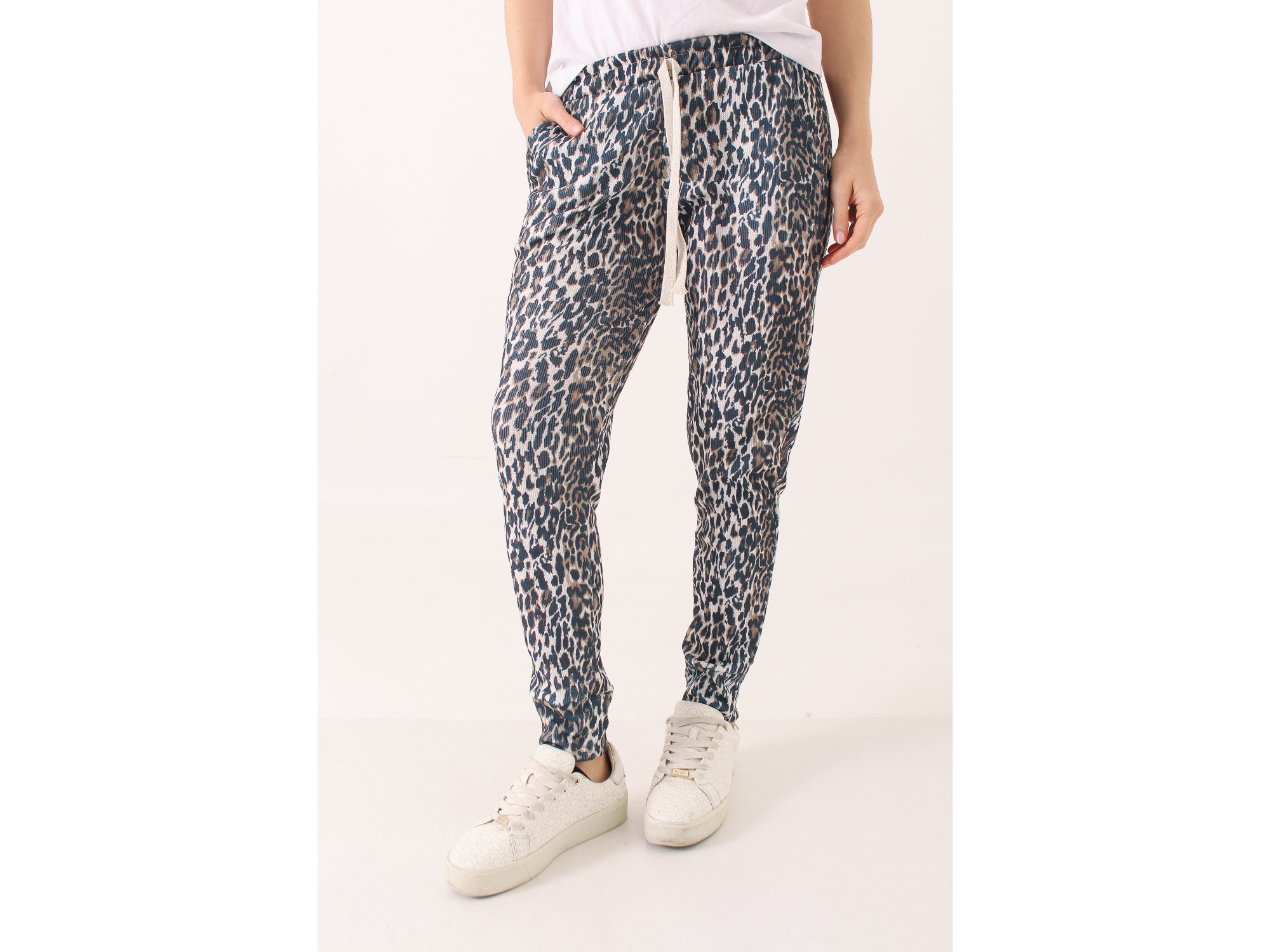 Babucha waflle estampada nueva