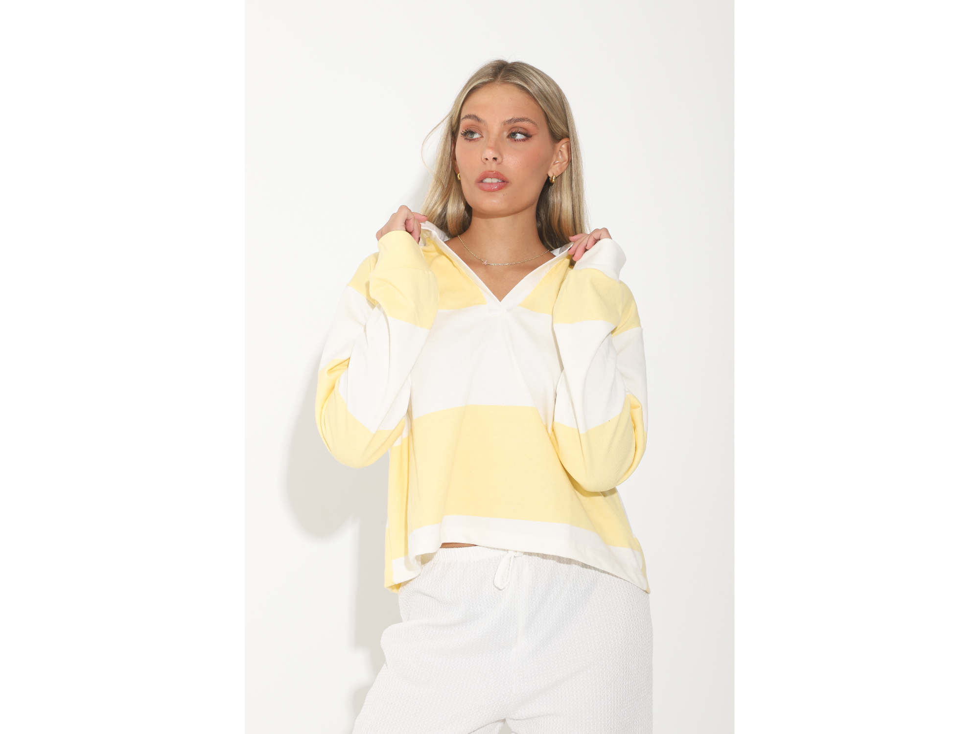 Buzo chomba rústico rayado Art 270162