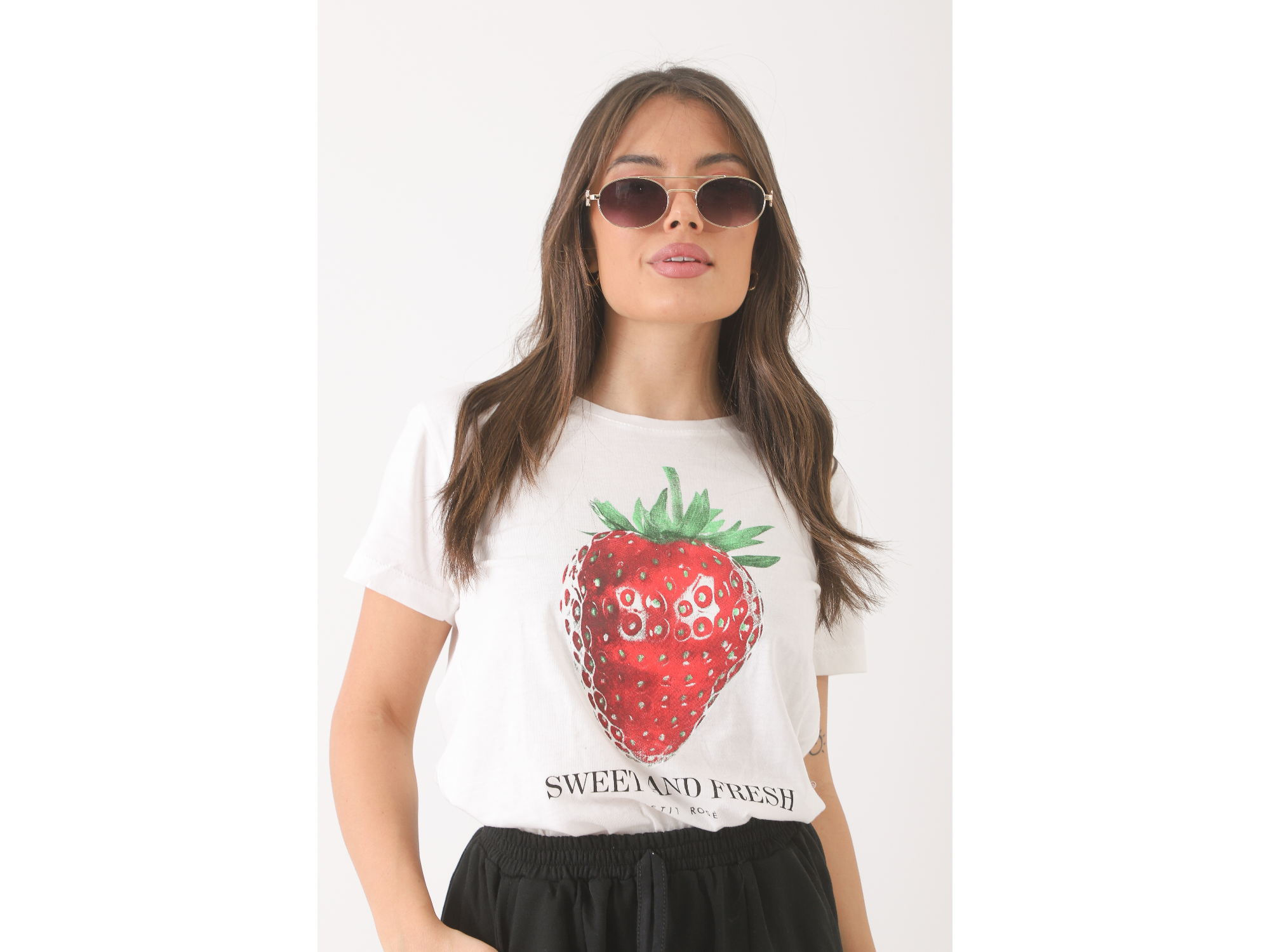 Remera Frutilla sweet and freshh Art 101733