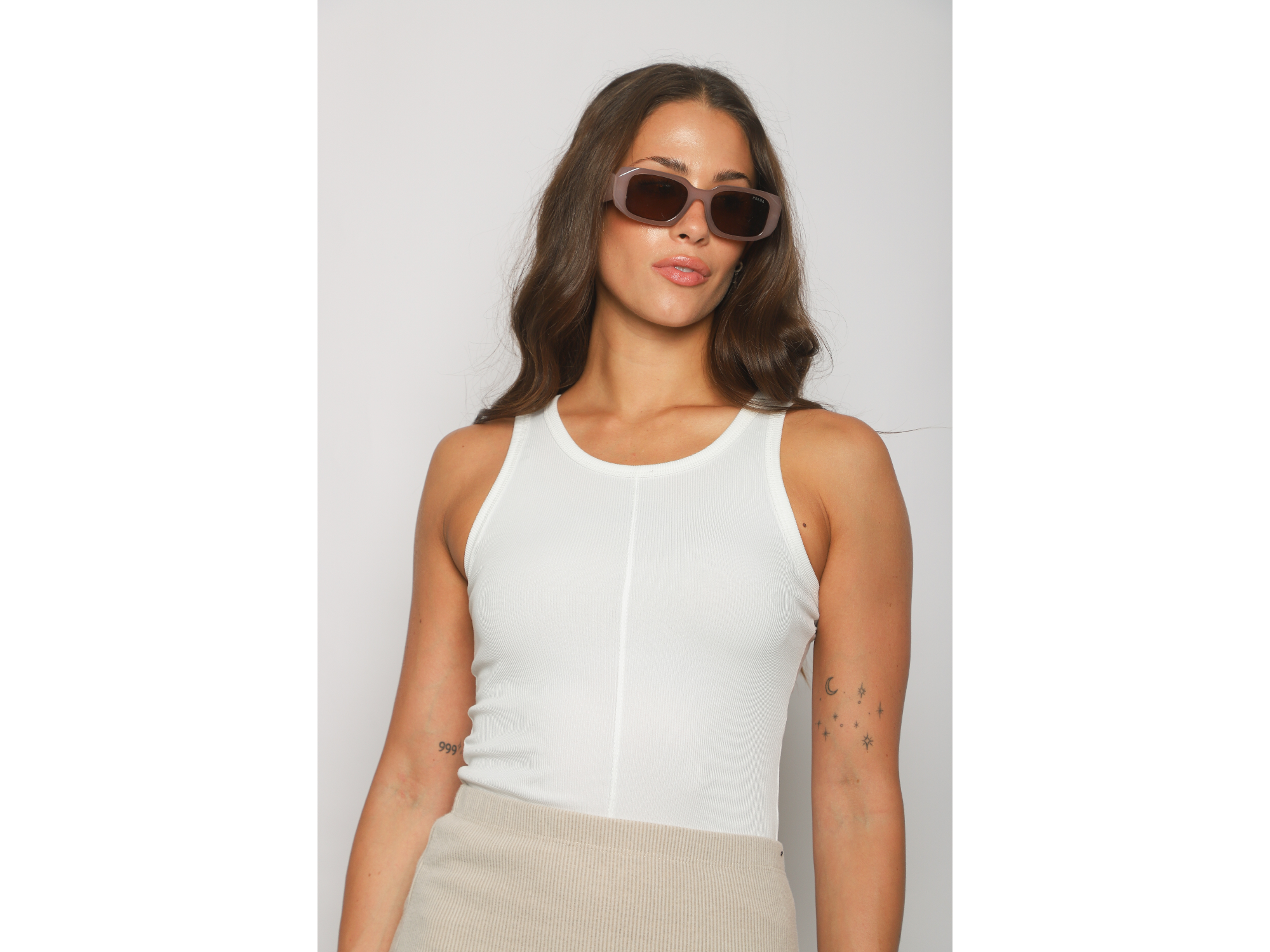 Musculosa morley pespunte