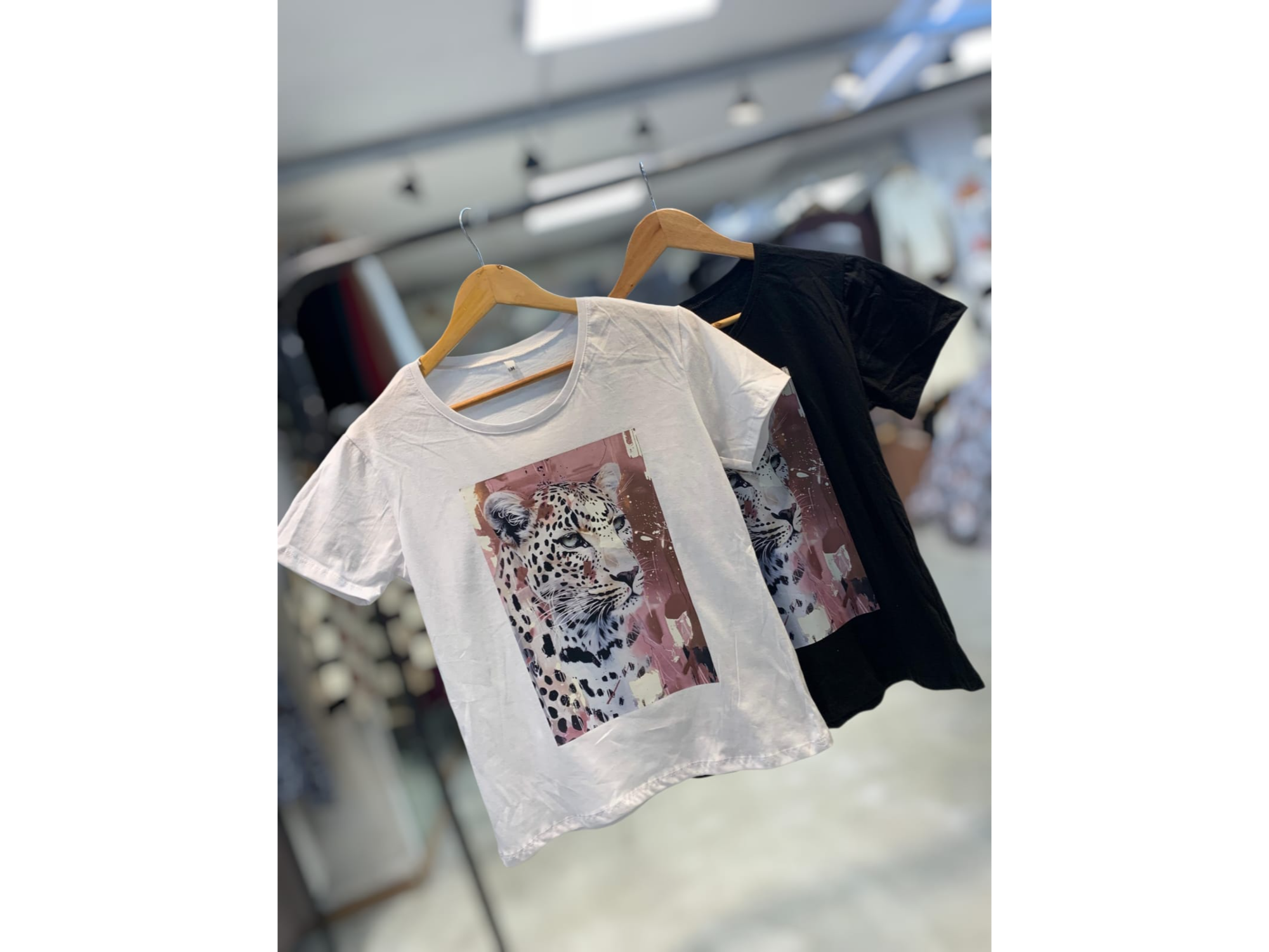 Remera tigre cuadro  Art 101896