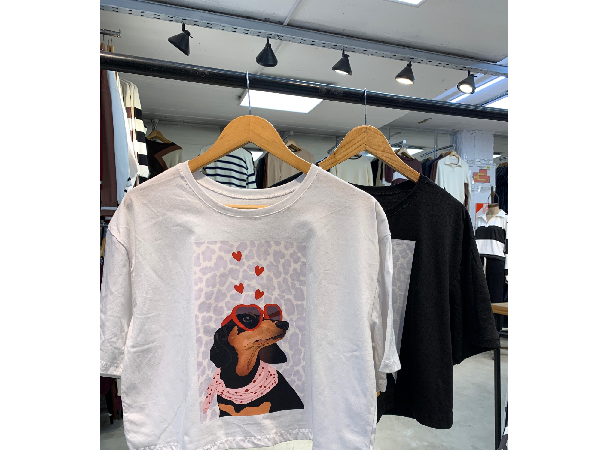 Pupera perro anteojos corazones  Art 101897