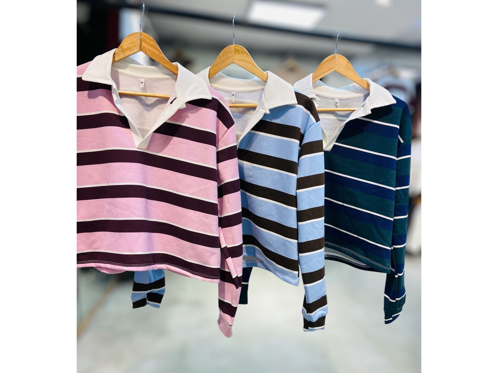 Buzo chomba frisa rayado Art 270173