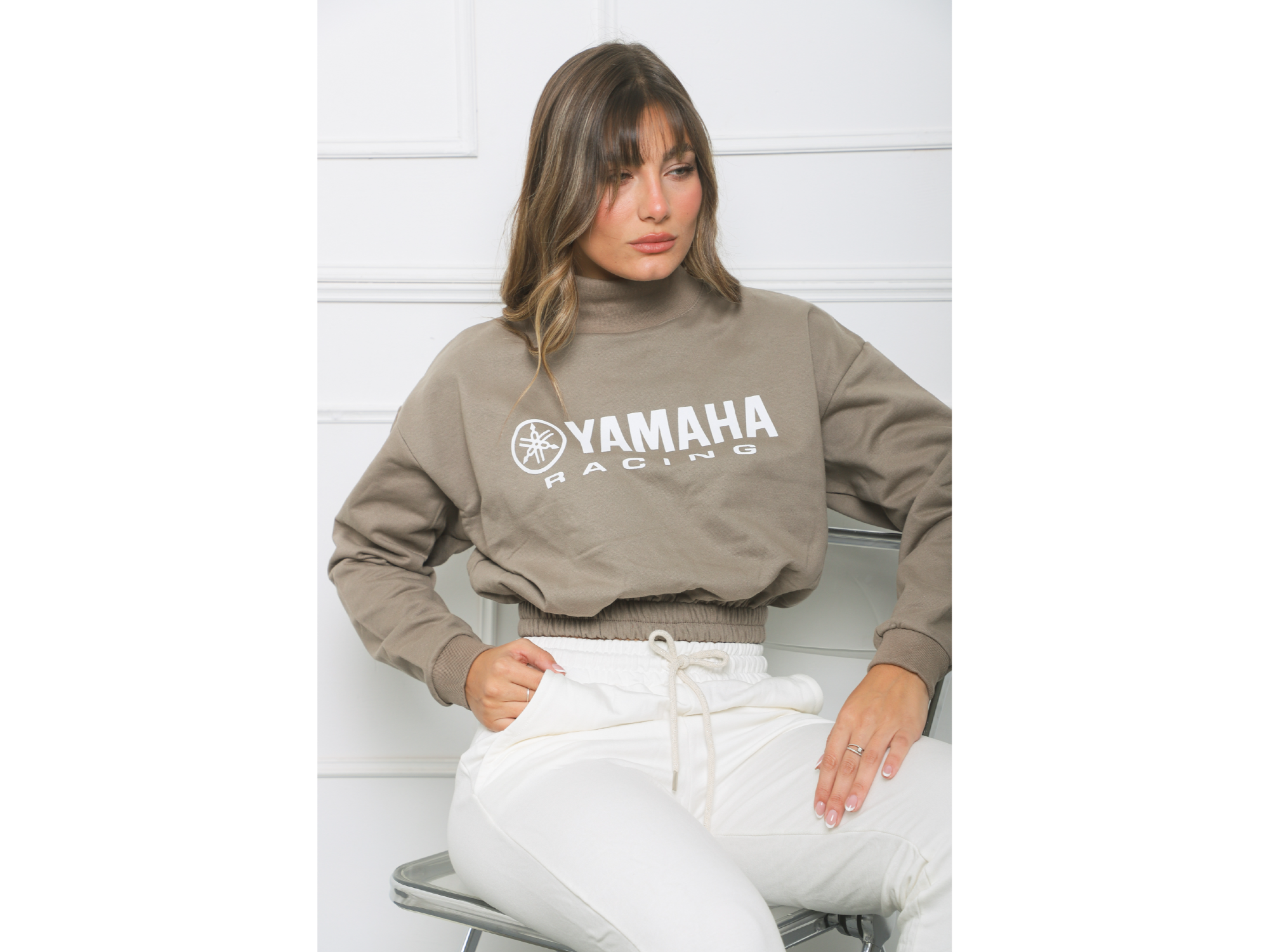 Buzo corto polera frisa