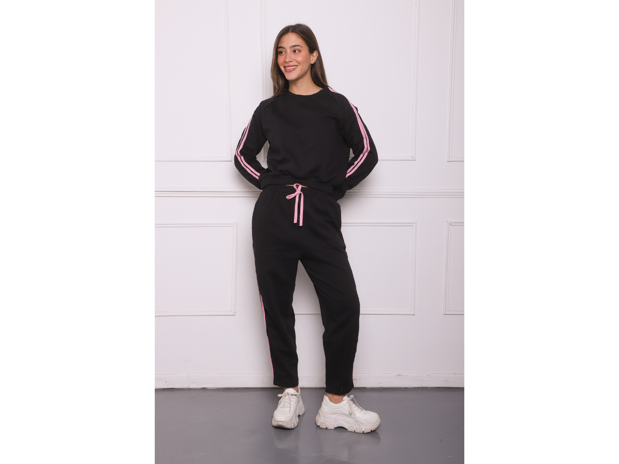 Babucha frisa tiras Art 600152