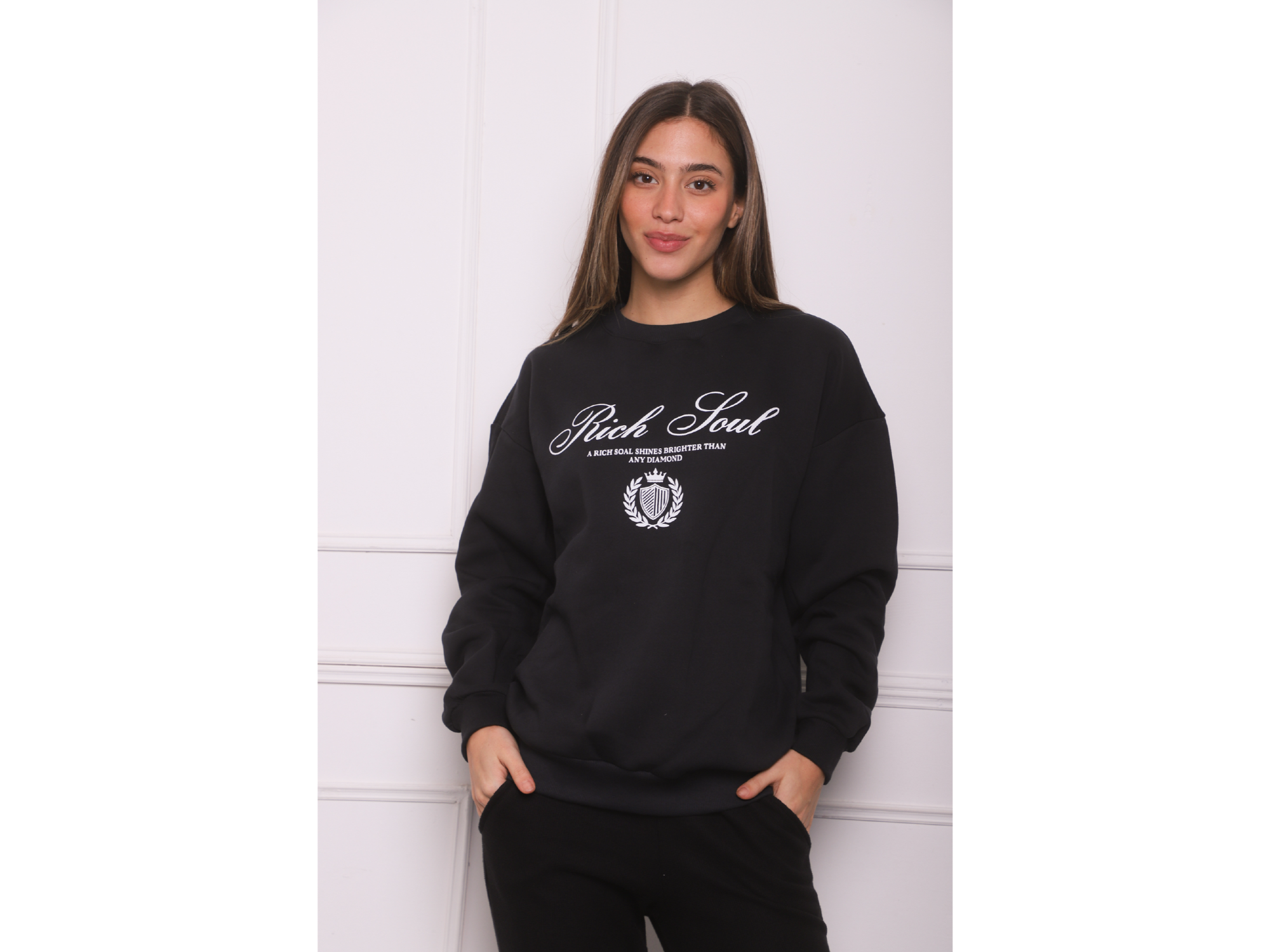 Buzo frisado estampado II