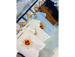Remera corazon ojito Art 101854