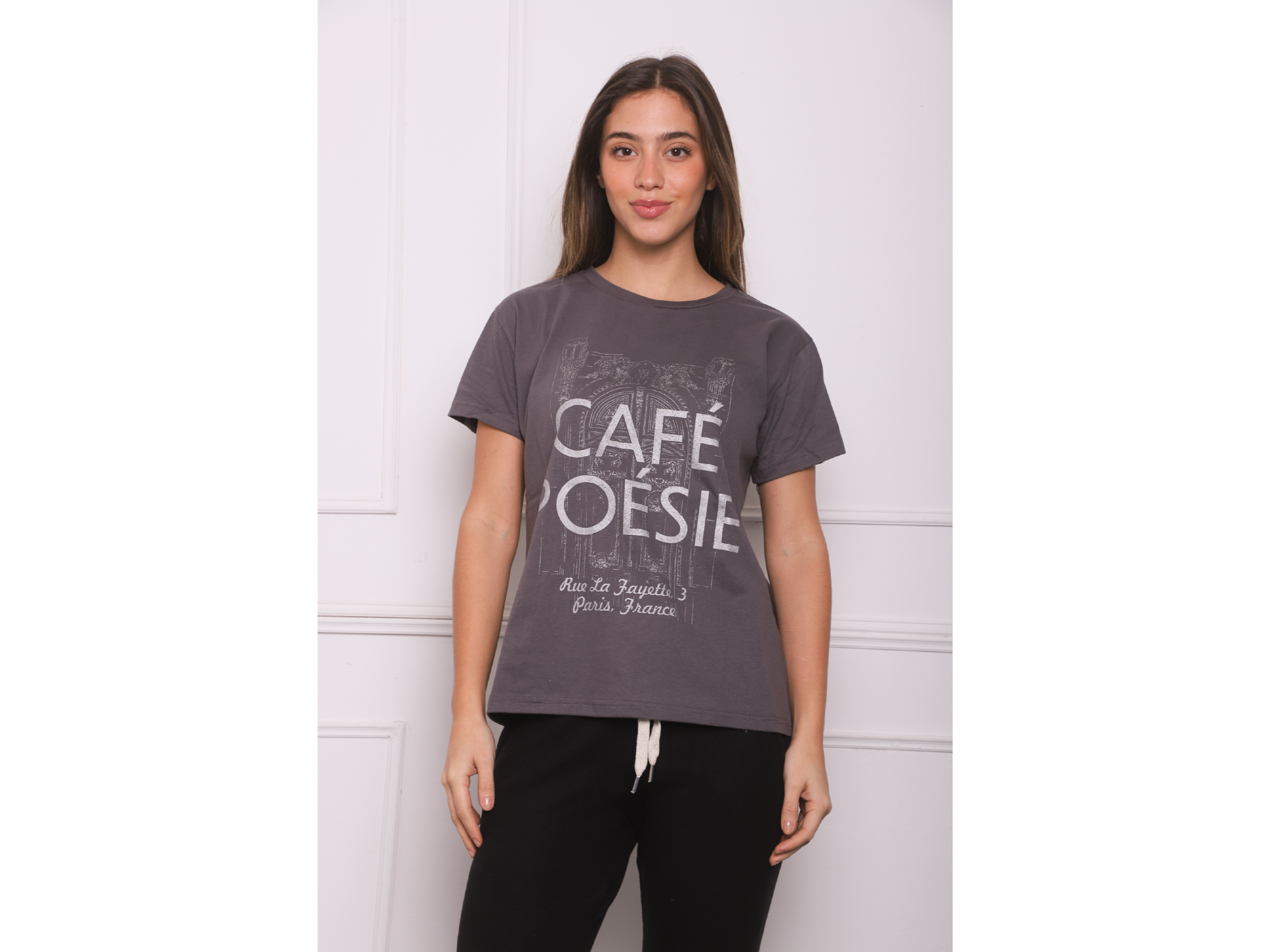 Remera cafe poesie