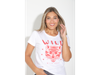 Remera wild strass gato
