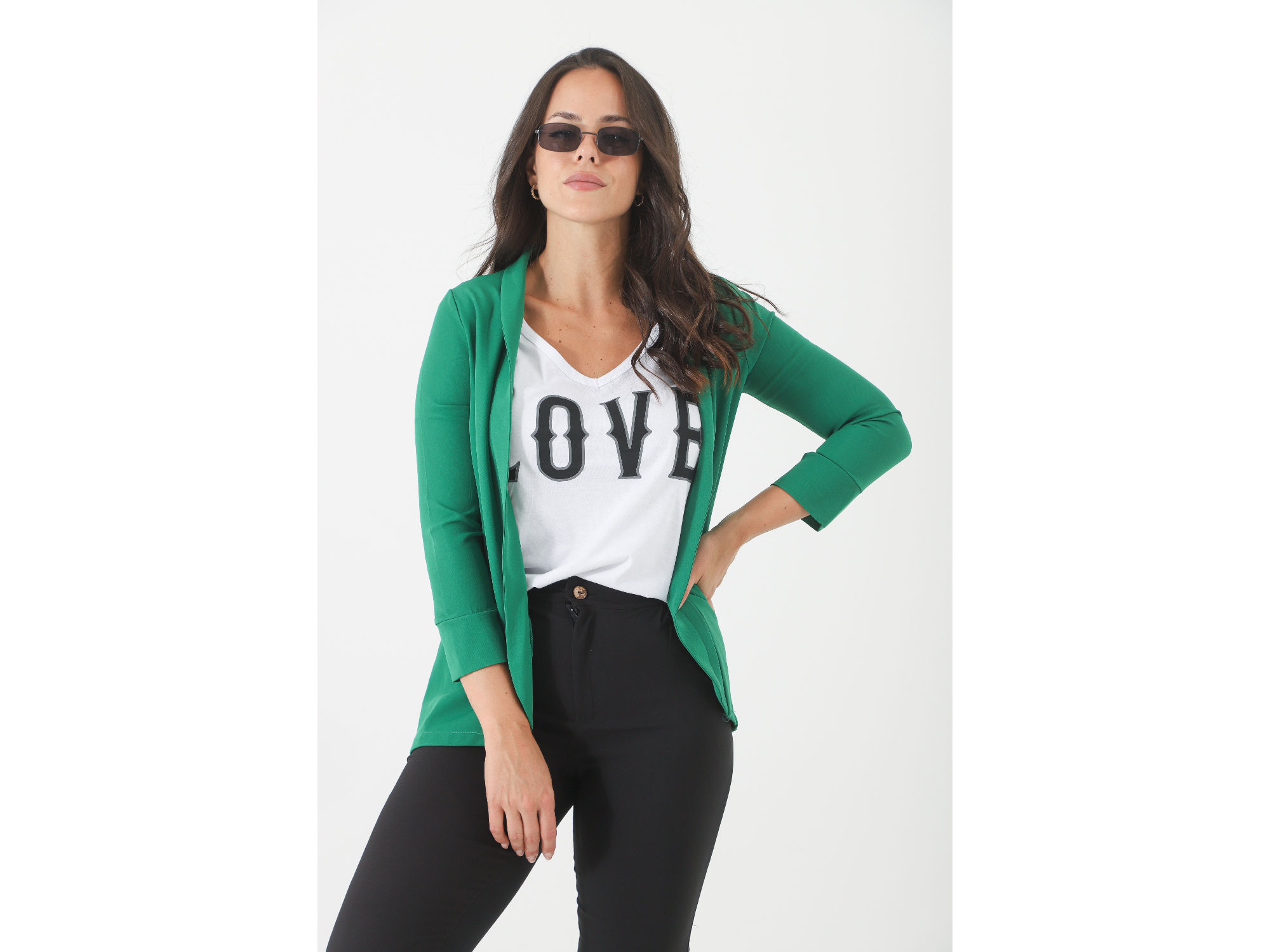 Blazer Sastrero verde benneton claro Art.200001