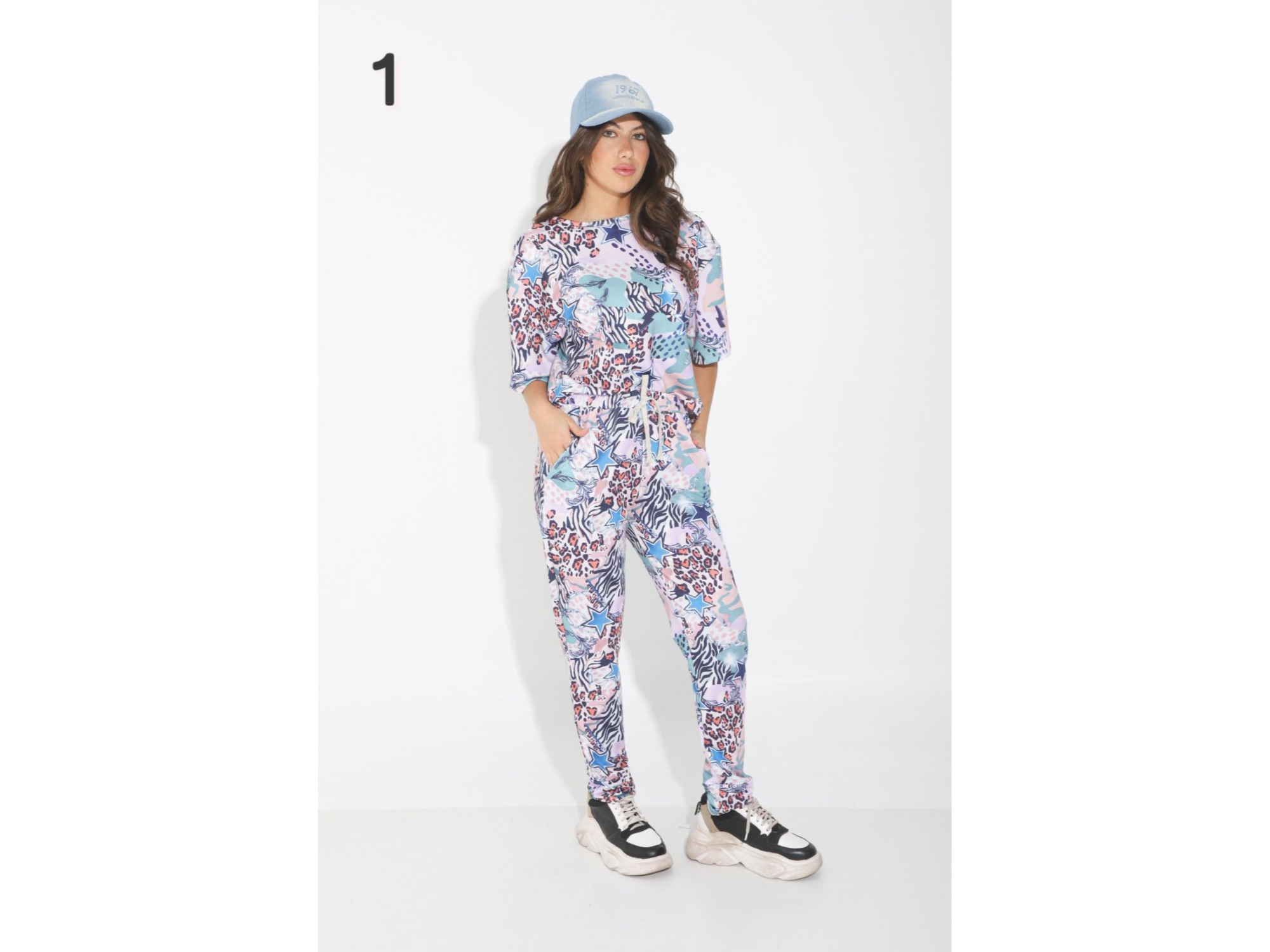 Conjunto Babucha y Remeron Estampado