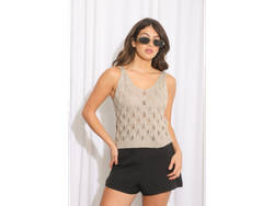 Musculosa lurex ashley