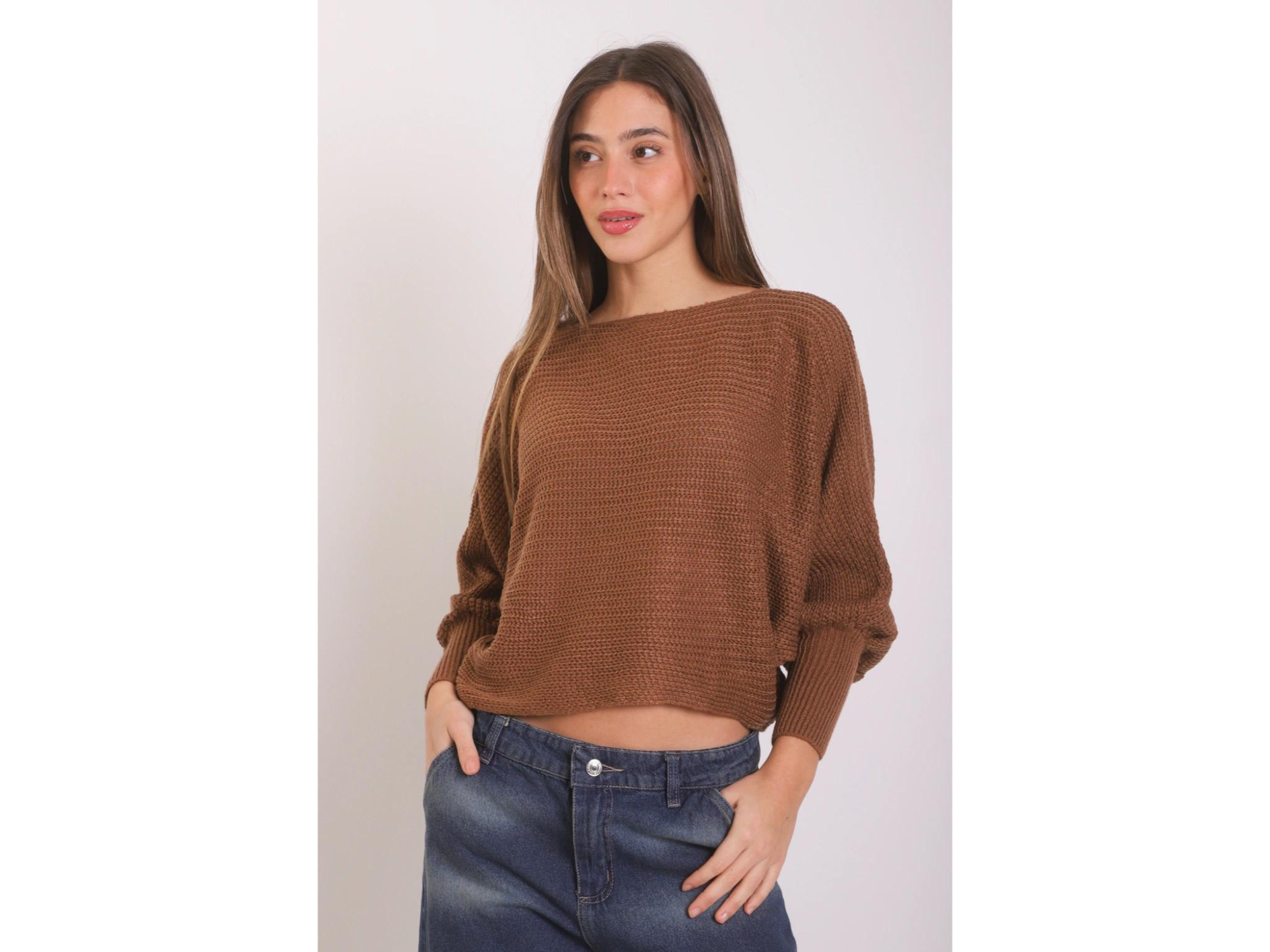 Sweater cuello bote