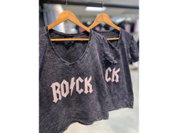 Remera nevada rock rojo