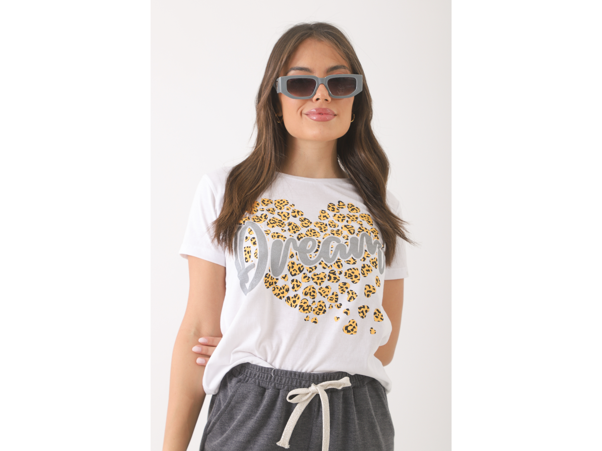 Remera Dream corazones print Art 101754
