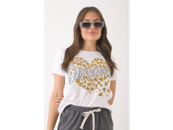 Remera Dream corazones print Art 101754