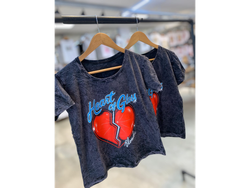 Remera nevada corazon heart
