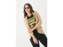 Blazer Elastizado Beige Art.200000