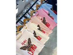 Remera alma latina mariposa Art 101855