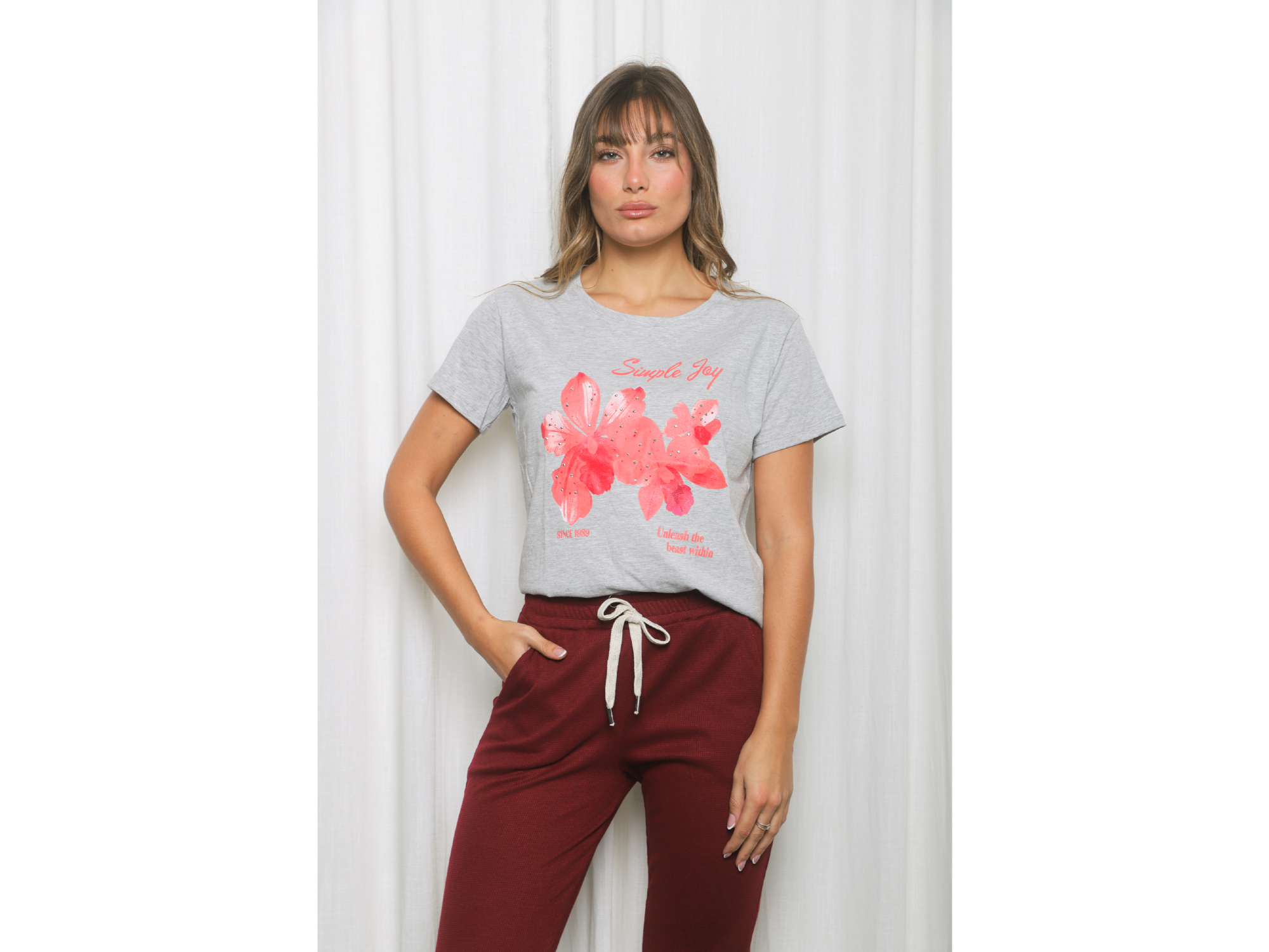 Remera simple Joy