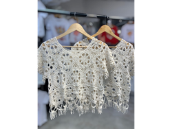 Blusa crochet