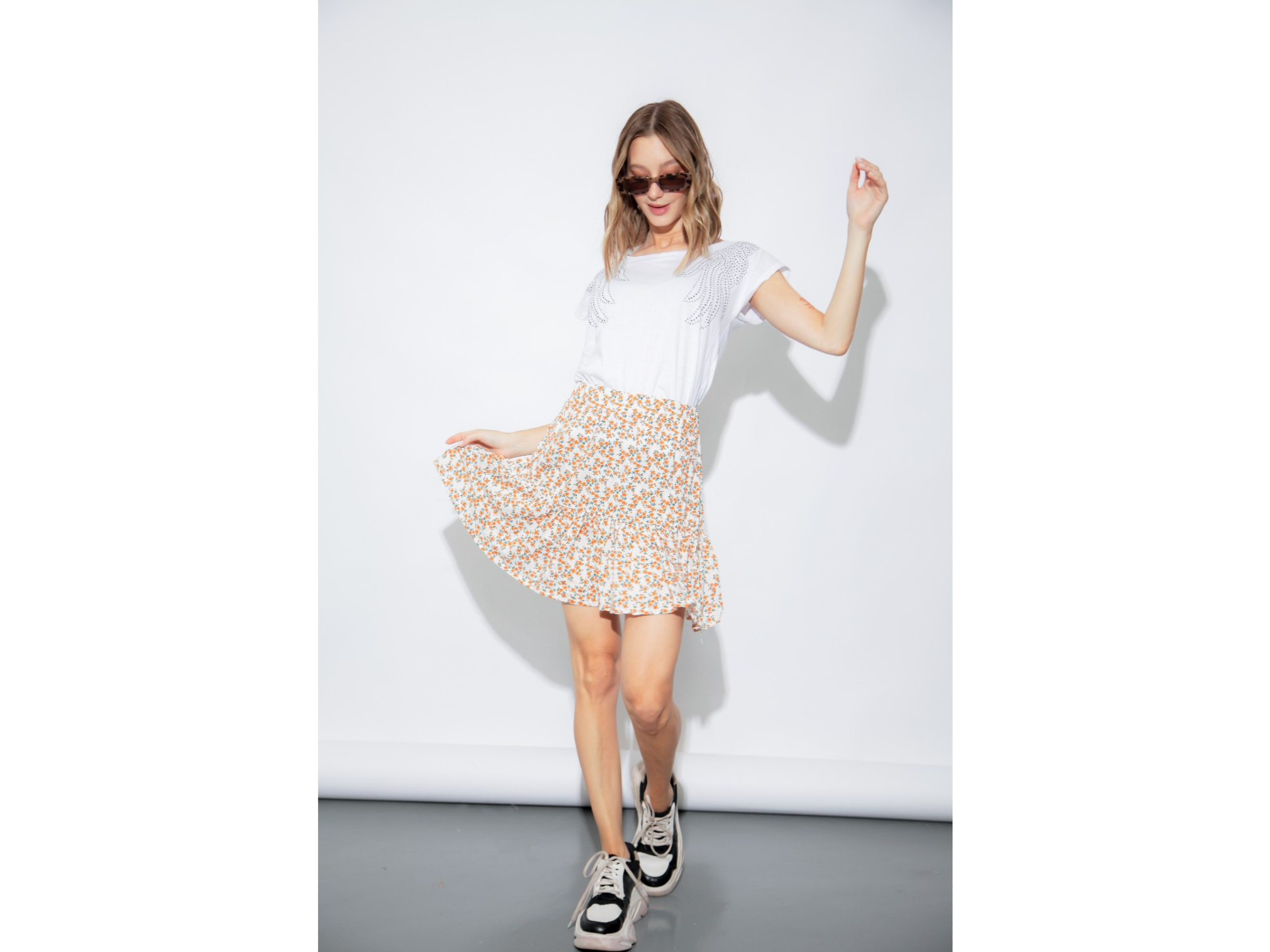 Mini volado estampadas