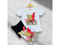 Remera tigre rayo stay wild Art 101773
