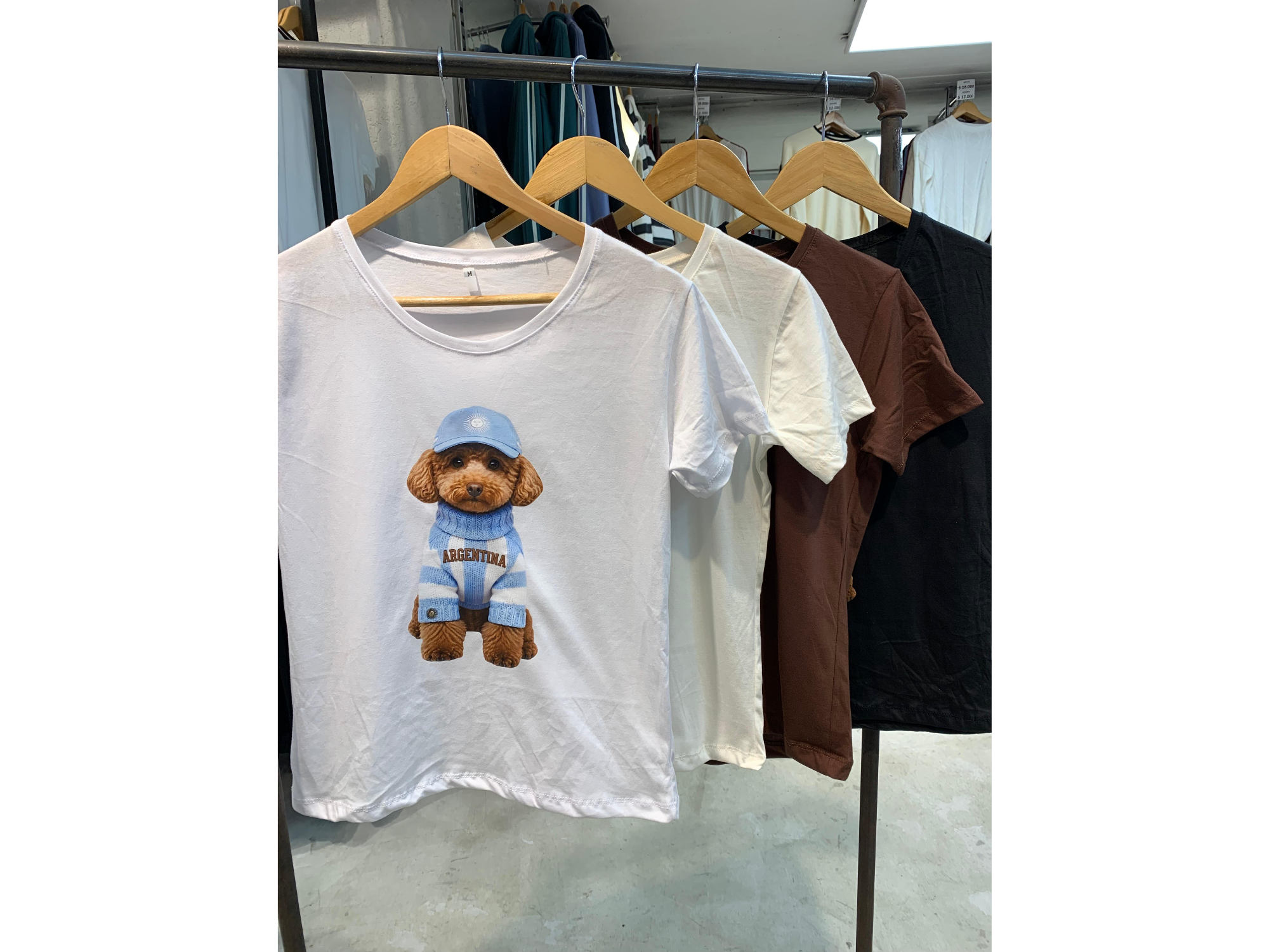 Remera perro Argentina