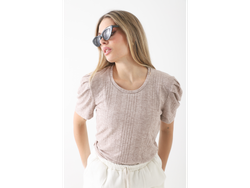 Remera manga princesa lanilla