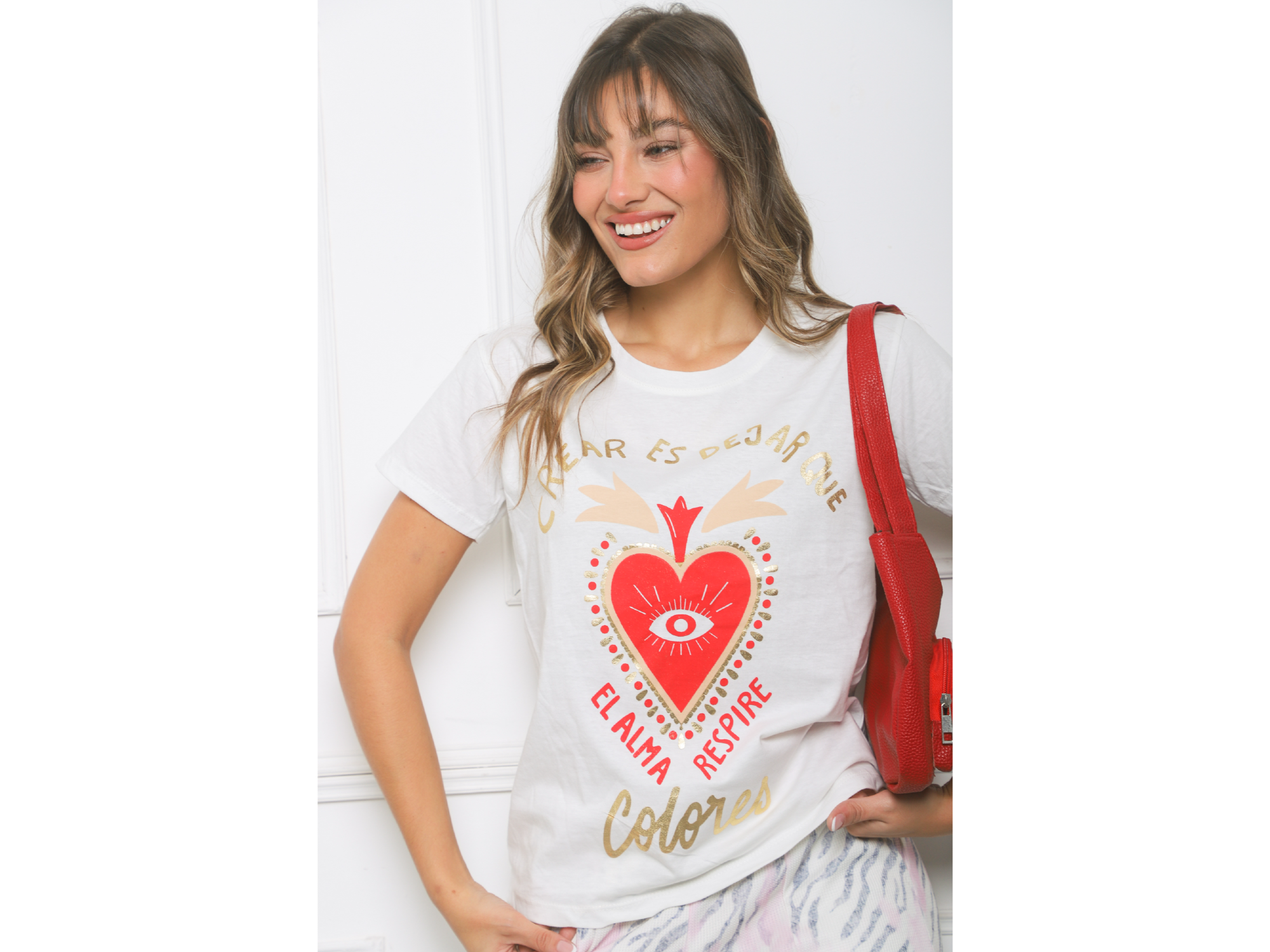 Remera corazon crear