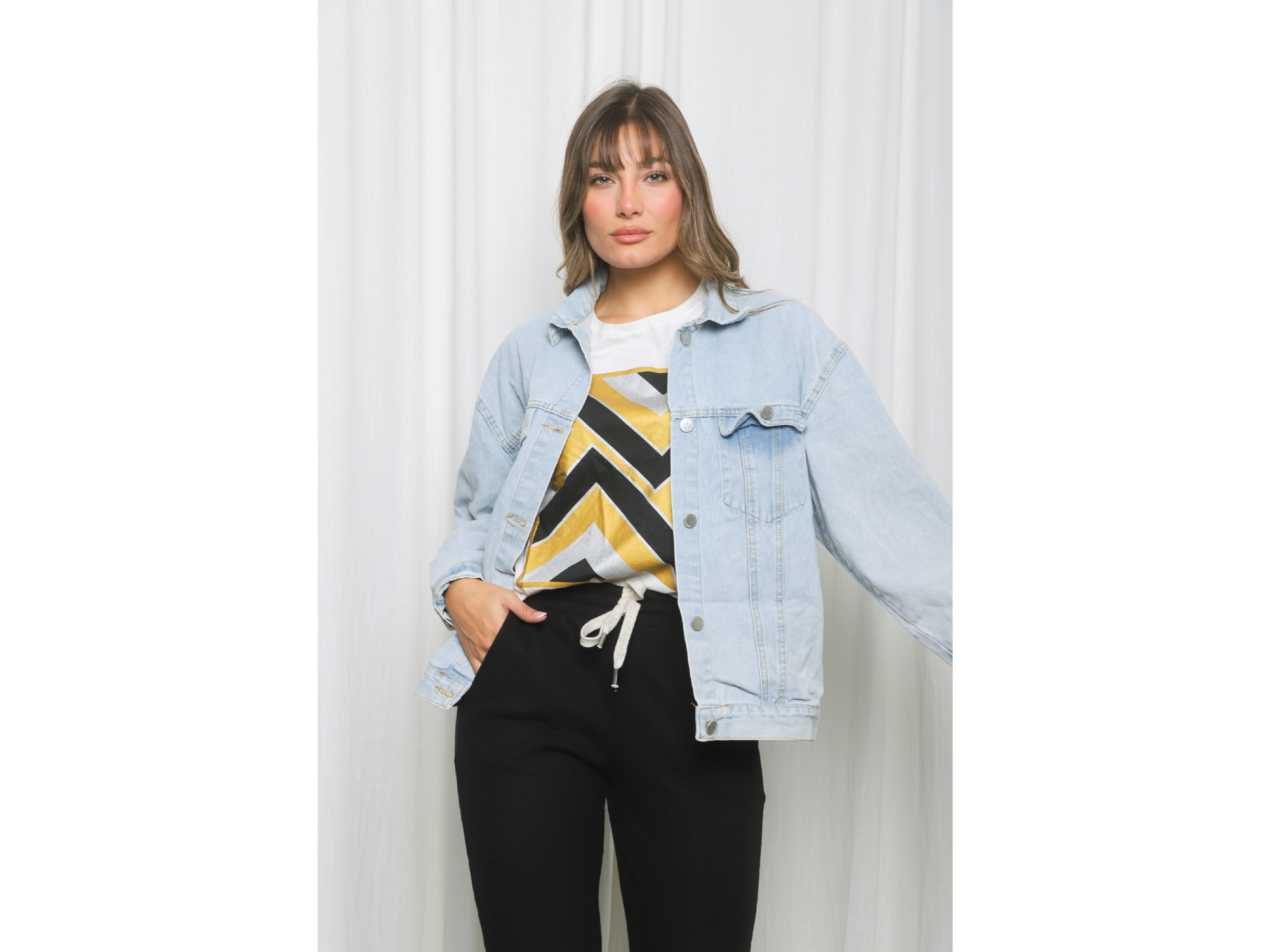 Camperas jean varias importadas Art 260003