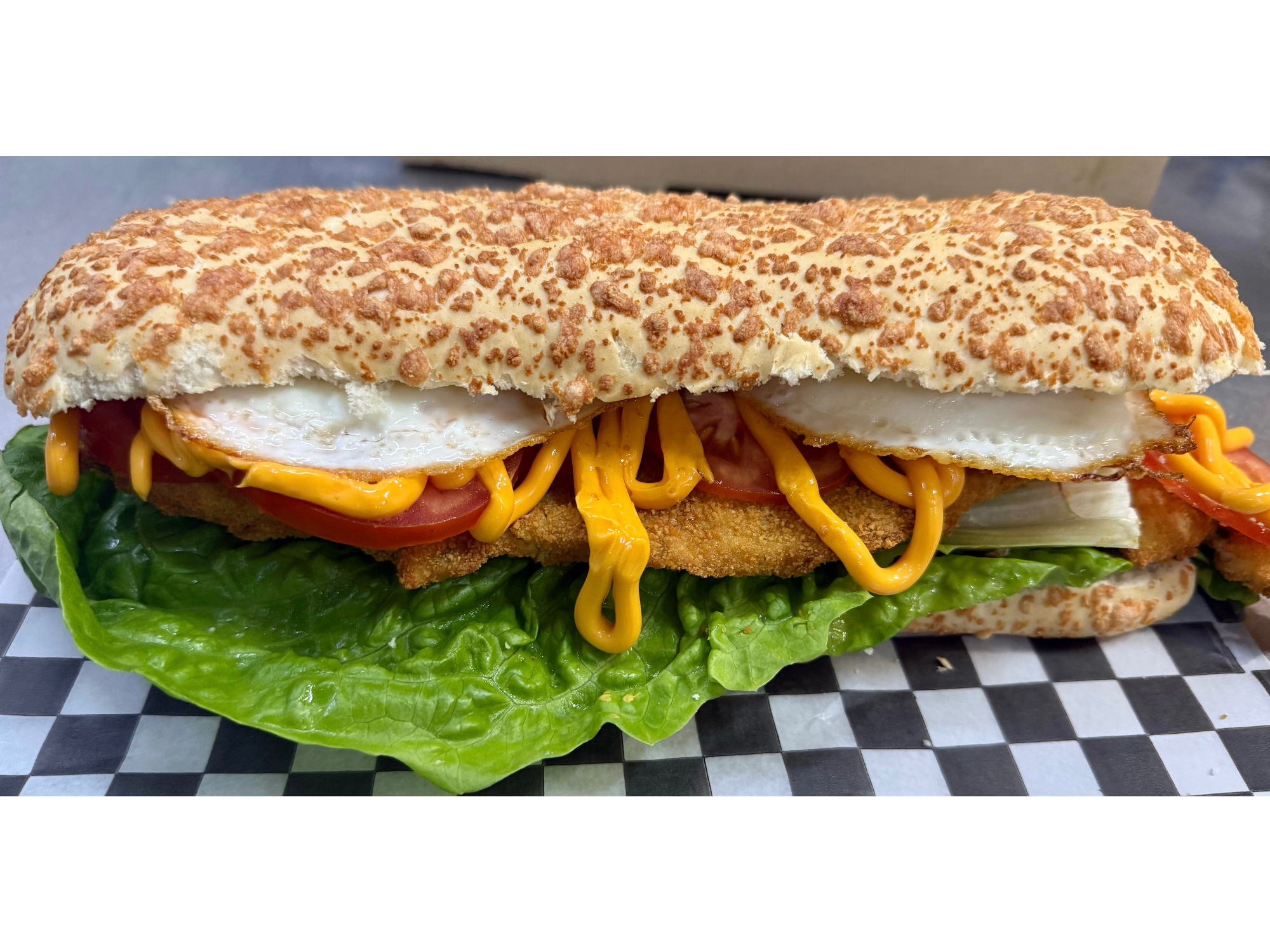 Sandwich de milanesa pollo (COMPLETO) Individual