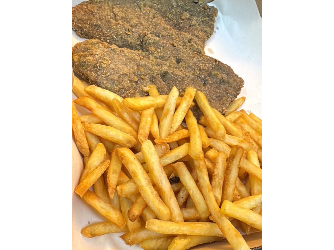 Milanesa al plato simple