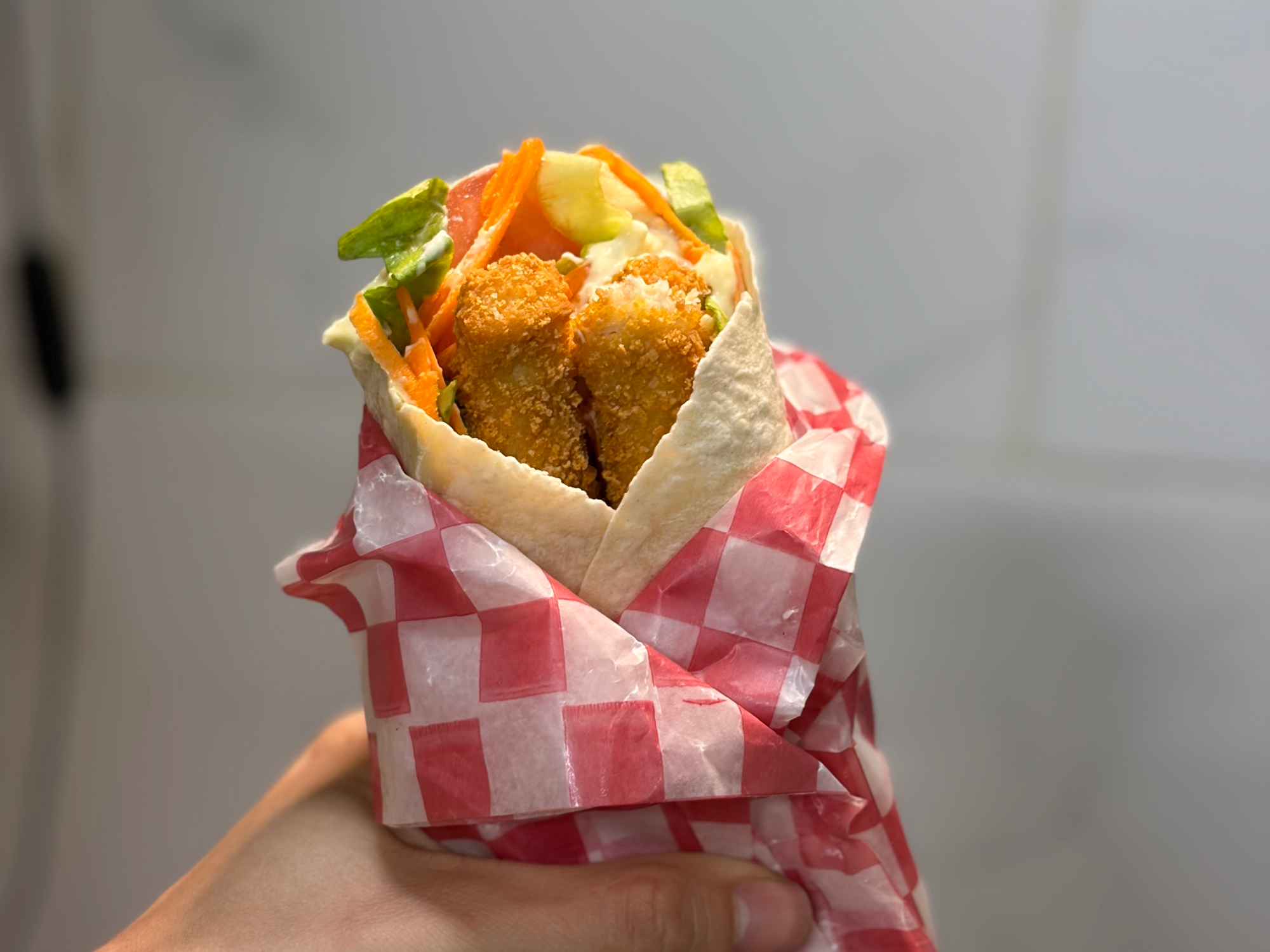 Wraps de pollo de Manitopizzeria